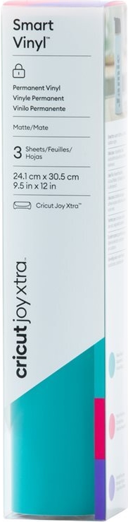 cricutâ„¢ Joy Xtra Smart Vinyl Roller Skate Vinylfolie permanent 3 St. farbsortiert 24,1 x 30,5 cm, 3 St. (2010374)