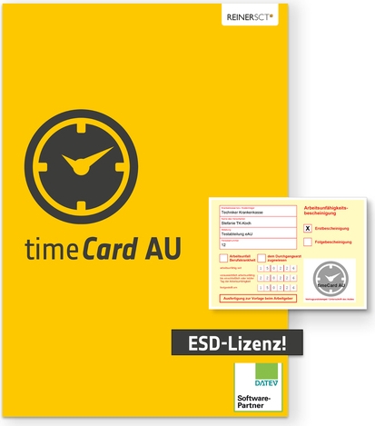 REINER SCT timeCard 10 AU 500 MA Jahreslizenz (2749651-316)