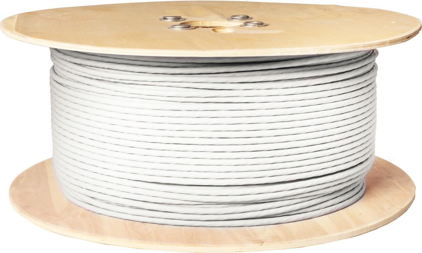 S/CONN maximum connectivity SAT-Koaxialkabel 0,9/4,6, 3-fach geschirmt, CCC > 100 dB, 500m (15-22005006)