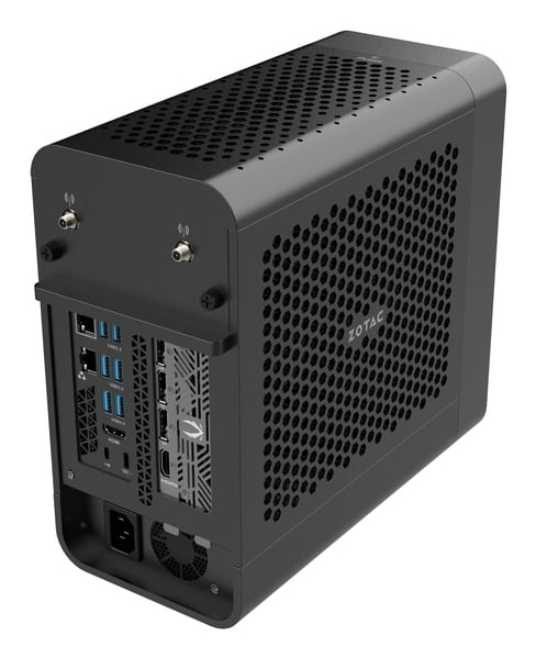 ZOTAC ZBOX MAGNUS ONE EU275070C Mini-PC Intel Core Ultra 7 265 16 GB RAM 1 TB SSD RTX 5070 Schwarz