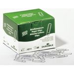 DURABLE Büroklammern, verzinkt, 32 mm Inhalt: 1.000 Stück in Faltschachtel (1211-25)