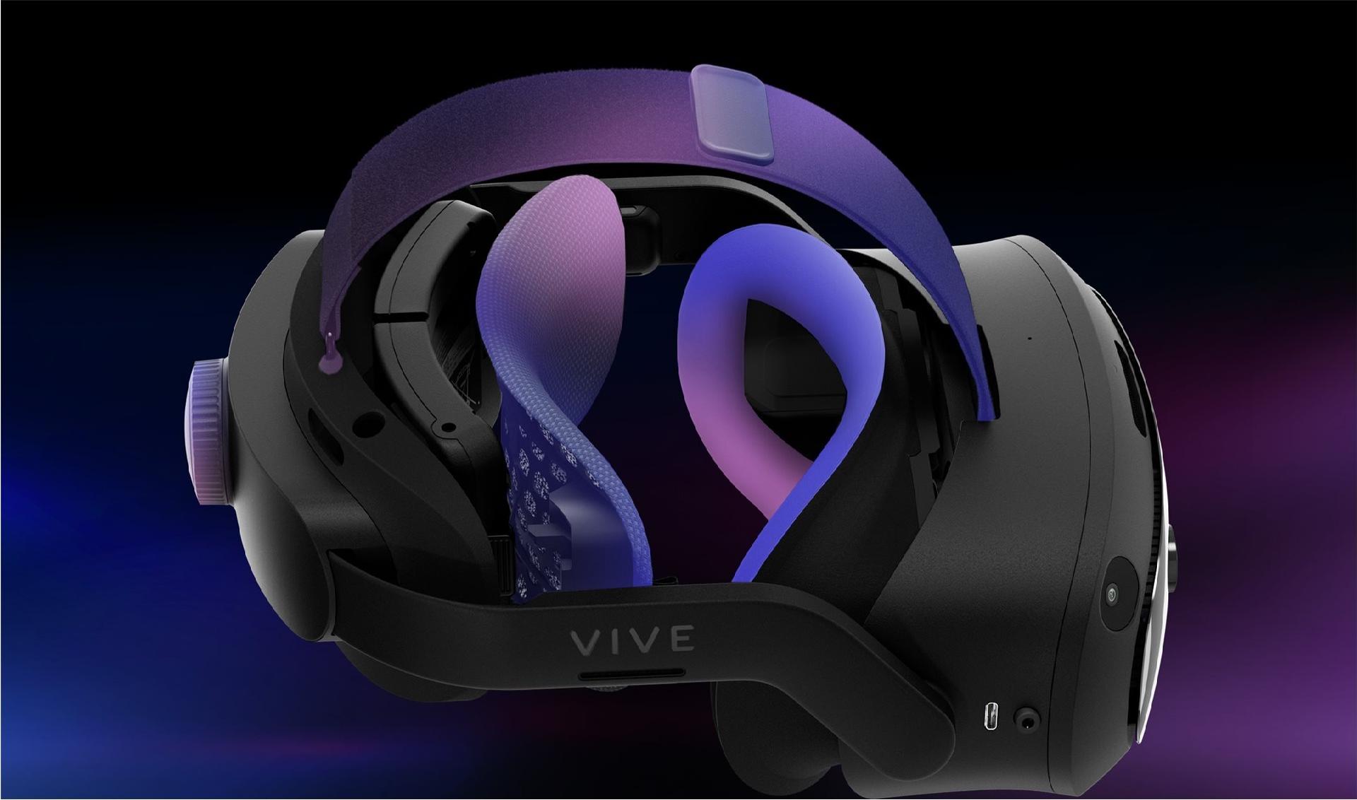 HTC VIVE Focus Vision Business Edition VR/MR-Headset 5K Eye-Tracking 128 GB Schwarz