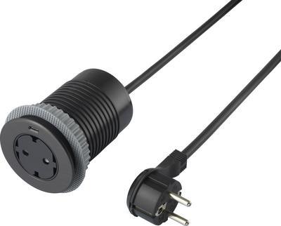 SY-4780160 Unterputz-Steckdose mit USB erhöhter Berührungsschutz (SY-4780160)