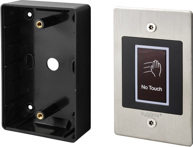 Sygonix SY-6097872 berührungsloser Türöffner Infrarot-Taster Unterputz/Aufputz 12-24 V/DC