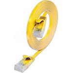 SLIM Patchcords SLIM UTP Netzwerkkabel Gelb 0,75 m Cat6 U/UTP (UTP) (PKW-SLIM-KAT6 0.75 GE)