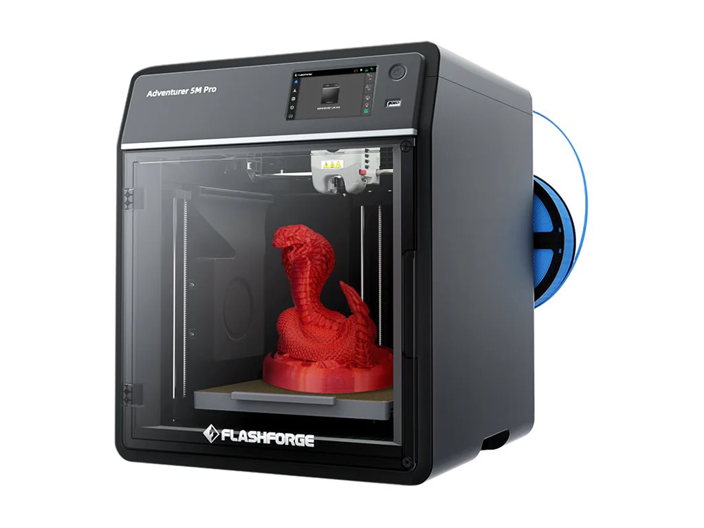 Flashforge Adventurer 5M Pro 3D-Drucker FFF 220 × 220 × 220 mm LAN Wi-Fi Schwarz