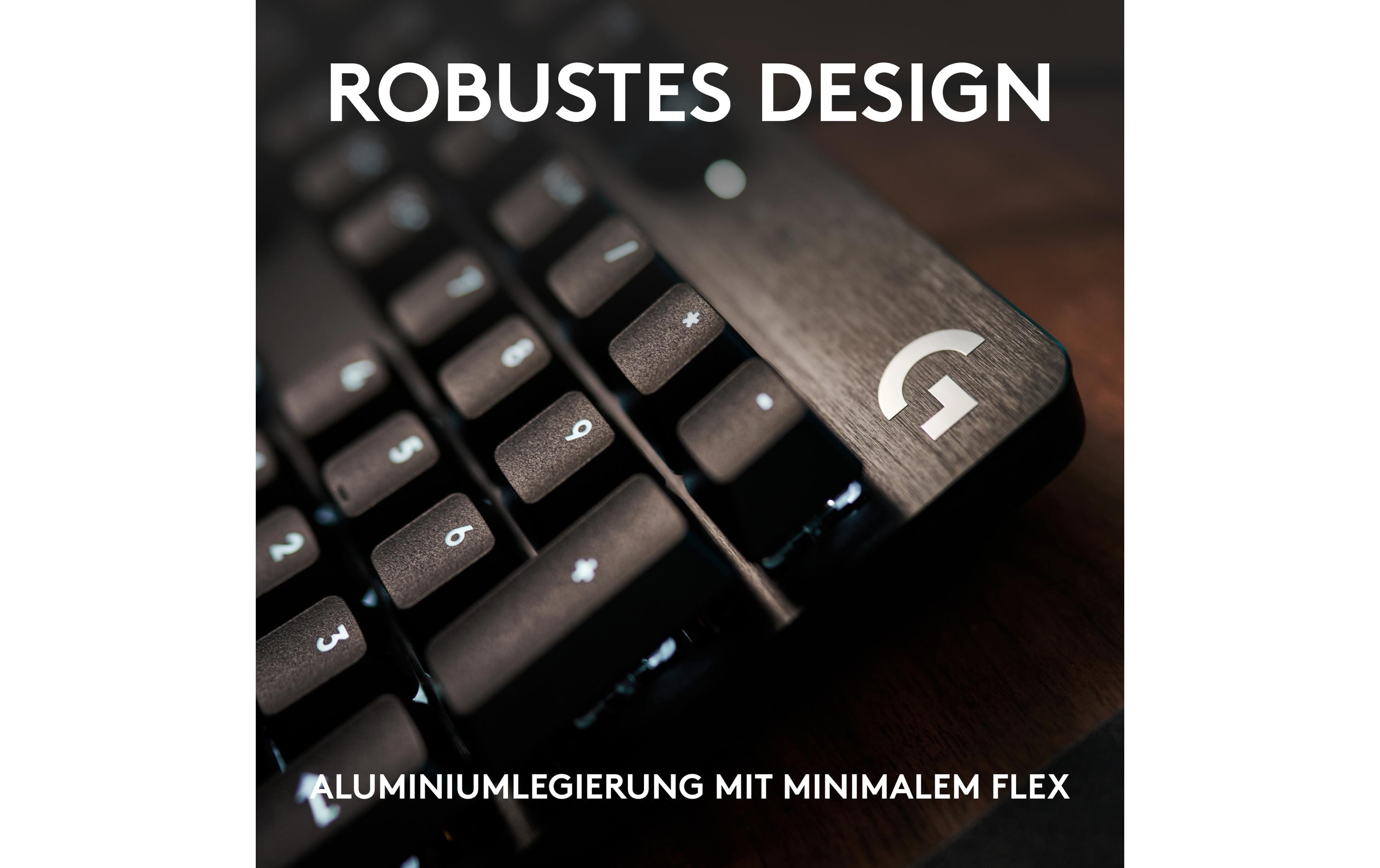 Logitech G G413 SE Mechanische Gaming-Tastatur USB QWERTZ Schwarz