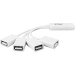 ACT AC6210 Schnittstellen-Hub USB 3.2 Gen 1 (3.1 Gen 1) Type-A 480 Mbit/s Weiß (AC6210)