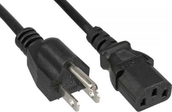 InLine 16655V 5m C13-Koppler NEMA 1-15P Schwarz Stromkabel (16655V)