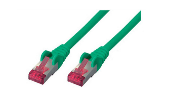 ShiverPeaks BS75711-A1.5G Netzwerkkabel Cat 6a S/FTP 1,5 m Grün