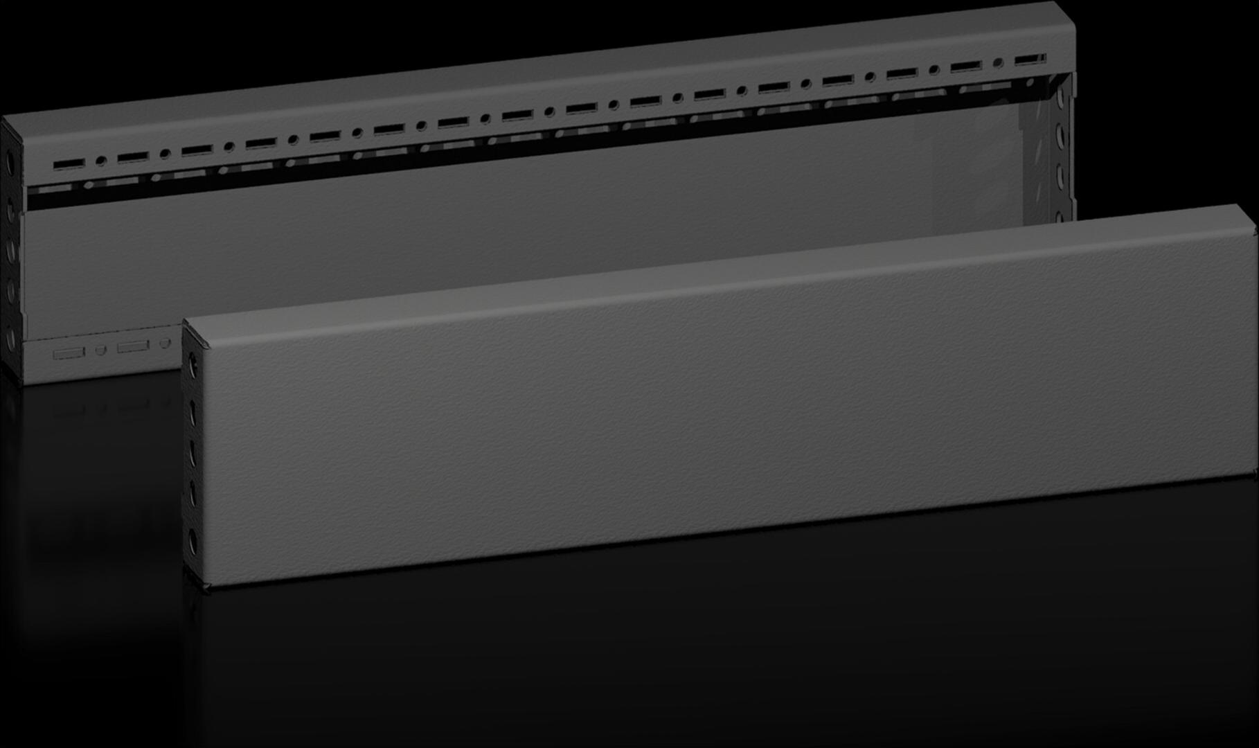 Rittal Sockelblende VX seitlich H100mm für T600mm (8660033)