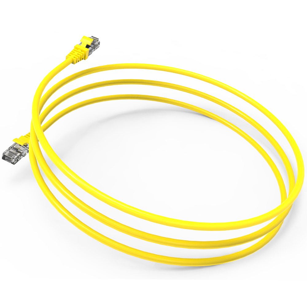 INCA ICAT6-01TS Cat6 UTP Patchkabel 1 m Gelb
