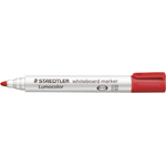 STAEDTLER Lumocolor Whiteboard-Marker 351, rot Strichstärke: 2,0 mm, Rundspitze, nachfüllbar, DRY SAFE (351-2)