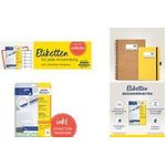 AVERY Zweckform Universal-Etiketten, 105 x 57 mm, weiß mit ultragrip-Technologie, Rand an Kopf und Fuß, - 1 Stück (6137)