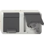 GIRA 478130 SCHUKO 2f waager. KD WG AP G (478130)