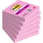 Post-it Super Sticky Haftnotizen extrastark pink 6 Blöcke (7100259225)