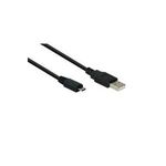 Anschlusskabel USB 2.0 Stecker A an Stecker Micro B, schwarz, 1,8m, Good Connections® (2510-MB02)