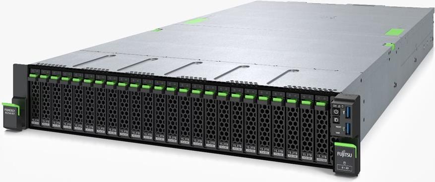 Fujitsu PRIMERGY RX2540 M7 Intel Xeon Silver 4410T 2.7 GHz 32 GB RAM Schwarz
