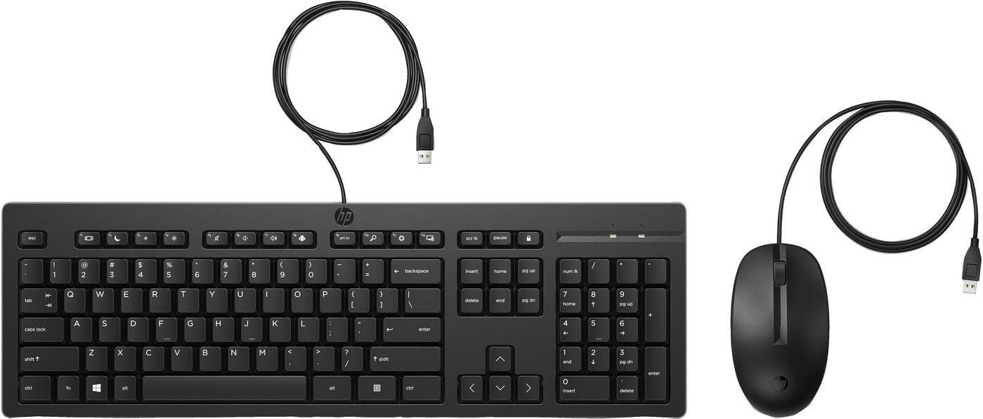 HP 225 Wired Mouse and Keyboard (286J4AA#ABN)