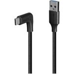 Lindy 1m USB 3.2 Typ A an C Kabel 90° gewinkelt (32013)