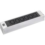 Rittal 48,30cm (19")  Netzwerkschrank-Steckdosenleiste Kaltgeräte-Steckdose C13 10A 7856.080 (7856.080)