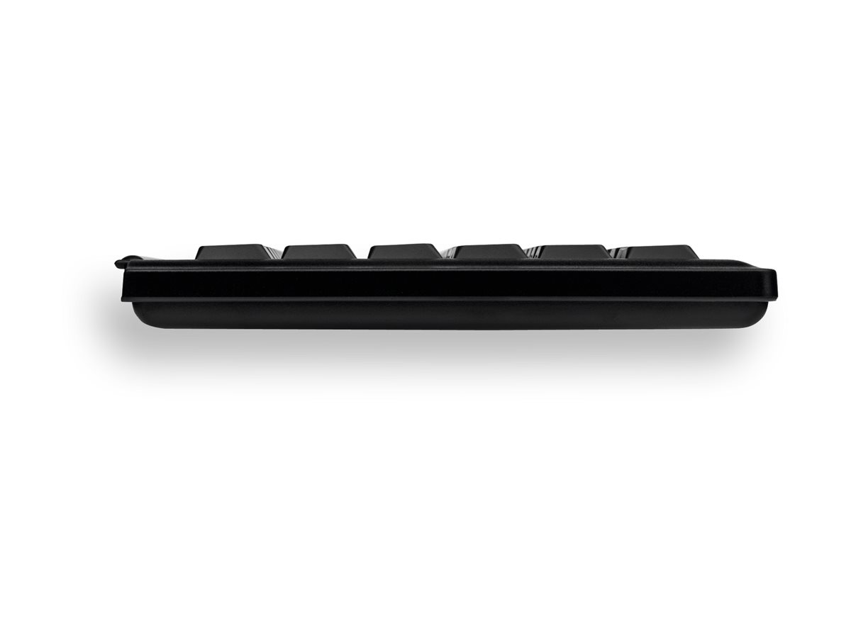 Cherry Standard Slim Line G84-4400 Tastatur Trackball USB AZERTY Belgien Schwarz