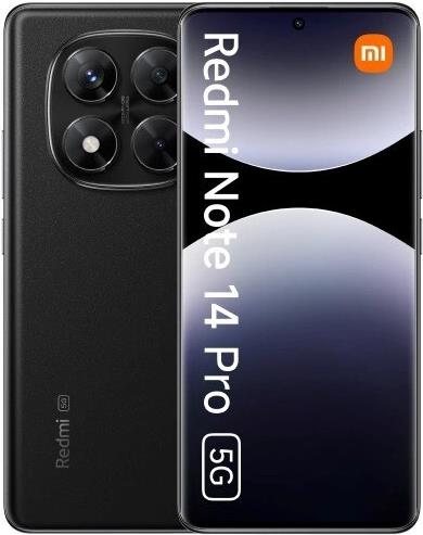 Xiaomi Redmi Note 14 Pro 5G 16,9 cm (6.67") Dual-SIM USB Typ-C 12/512 GB 5110 mAh Schwarz