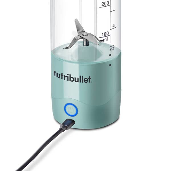 NutriBullet Portable NBP003LBL Standmixer 475 ml Hellblau