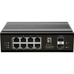 LevelOne IGP-1031 Netzwerk-Switch Gigabit Ethernet (10/100/1000) Power over Ethernet (PoE) Schwarz (IGP-1031)