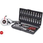 KS TOOLS 1/4" CHROME+ Steckschlüssel-Satz,48-tlg. (918.0648)