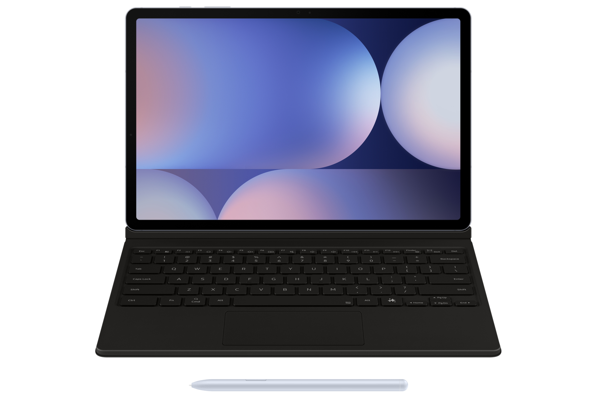 Samsung EF-DX825 Tastatur und Foliohülle Schwarz