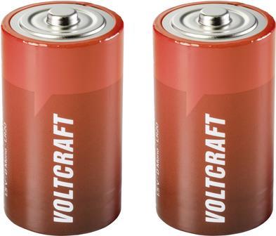VOLTCRAFT LR20 Mono (D)-Batterie Alkali-Mangan 18000 mAh 1.5 V 2 St. (VC-12941365)