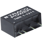 TRACO TMR 1-1215 - DC/DC-Wandler TMR-1, 1 W, 24 V, 42 mA, SIL-6 (TMR 1-1215)