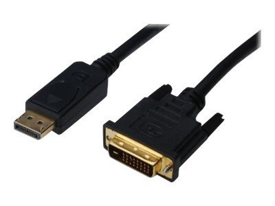ASSMANN DisplayPort Adapterkabel 3 m DisplayPort zu DVI-D Schwarz