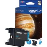 Brother LC-1240 Tintenpatrone cyan hohe Kapazität 600 Seiten 1er-Pack Blister (LC-1240CBP)