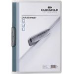 DURABLE Klemmmappe DURASWING® 30 A4 transparent 5 ST 229037