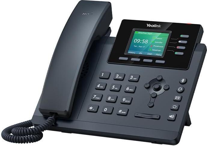 Yealink Ip Phone Black 4 Lines Led (SIP-T34W)