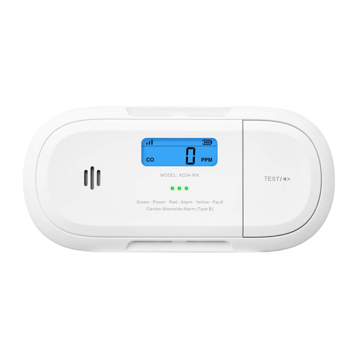 X-Sense XC04-WX Kohlenmonoxid-Melder Wi-Fi Kabellos Weiß