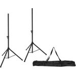 OMNITRONIC Set 2x M-3 Boxenhochständer + Tragetasche (20000943)