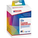 Edding Tintenpatrone ersetzt Canon PGI-1500XL Multipack BK/C/M/Y Kompatibel Schwarz, Cyan, Magenta, Gelb EDD-530 18-530 (18-530)