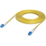 Ubiquiti UACC-OFC-S2-LULU-10M Glasfaserkabel LC/LC OS2 10 m 100 Gbit/s Gelb
