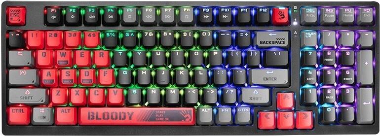 Mechanische Tastatur A4TECH BLOODY S98 USB Sports Red (BLMS Red Switches) A4TKLA47261 (A4TKLA47261)