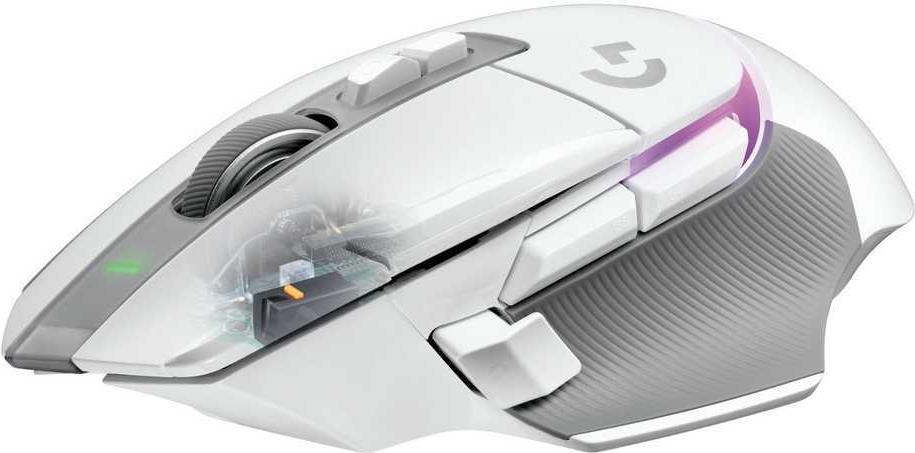 Logitech G G502 X PLUS Kabellose Gaming-Maus Weiß