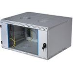 EFB-Elektronik 48,30cm (19") Wandgehäuse 12HE, schwenkend, 2-teilig, RAL7035, Tiefe 500 mm Hersteller: EFB Elektronik (691612VGR.50)