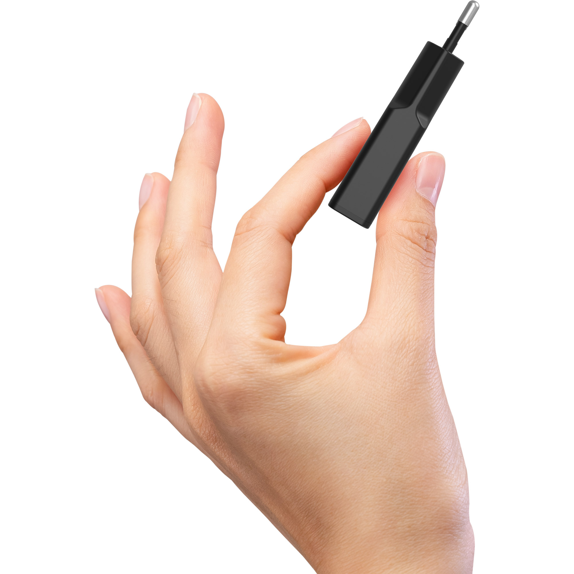 InLine Black Cookie USB-C Ladegerät 30W GaN Dual USB-C PD/PPS Schwarz