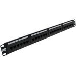 ACT Patchpanel 24-ports unshielded CAT5E PATCHPANEL 24P UTP C5E (PP1001)