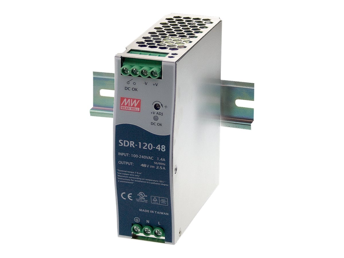 Mean Well SDR-120-48 PC-Netzteil 120 W 48 V