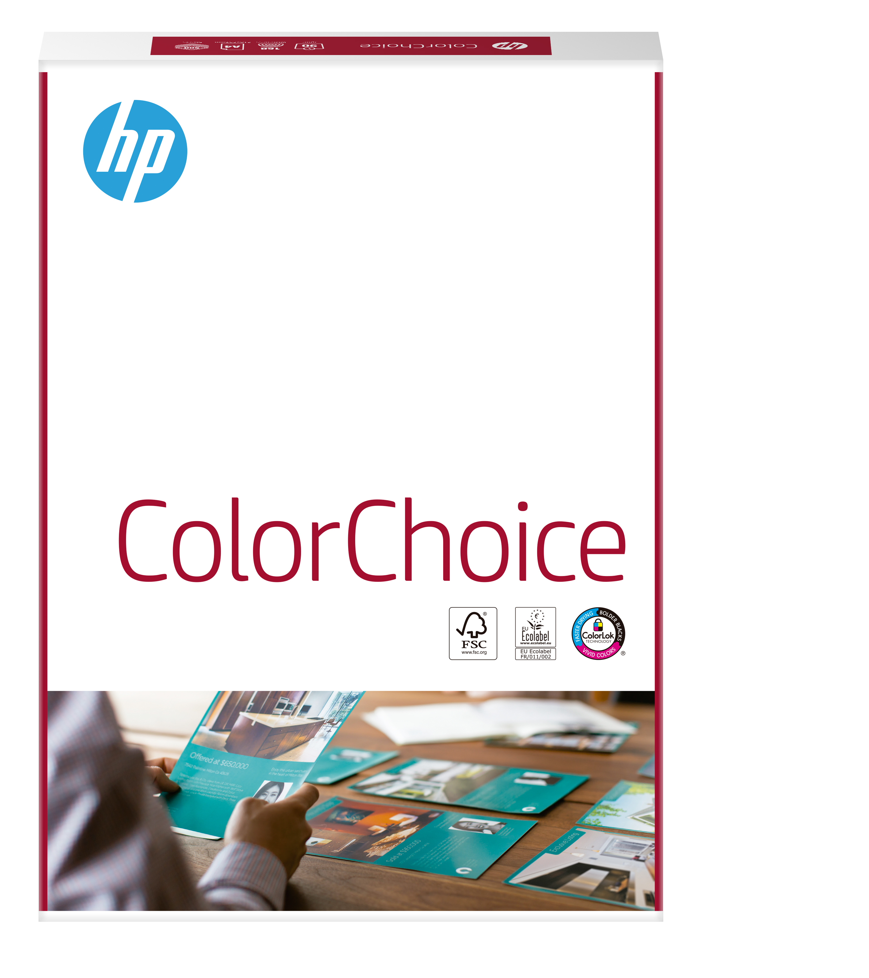 HP Color Choice A3 250 g/m² 125 Blatt Weiß