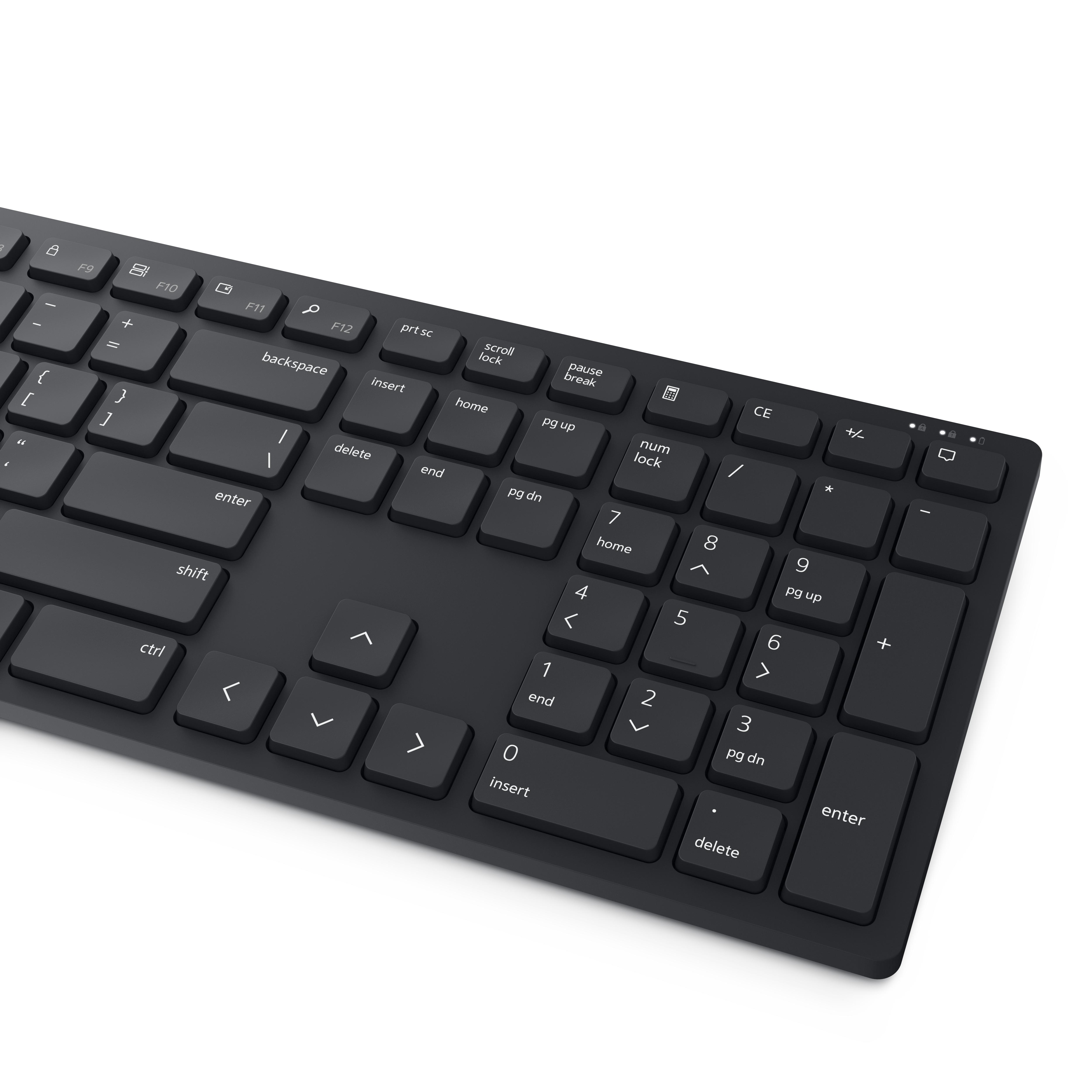 Dell Pro KM5221W Tastatur-und-Maus-Set QWERTZ Schwarz