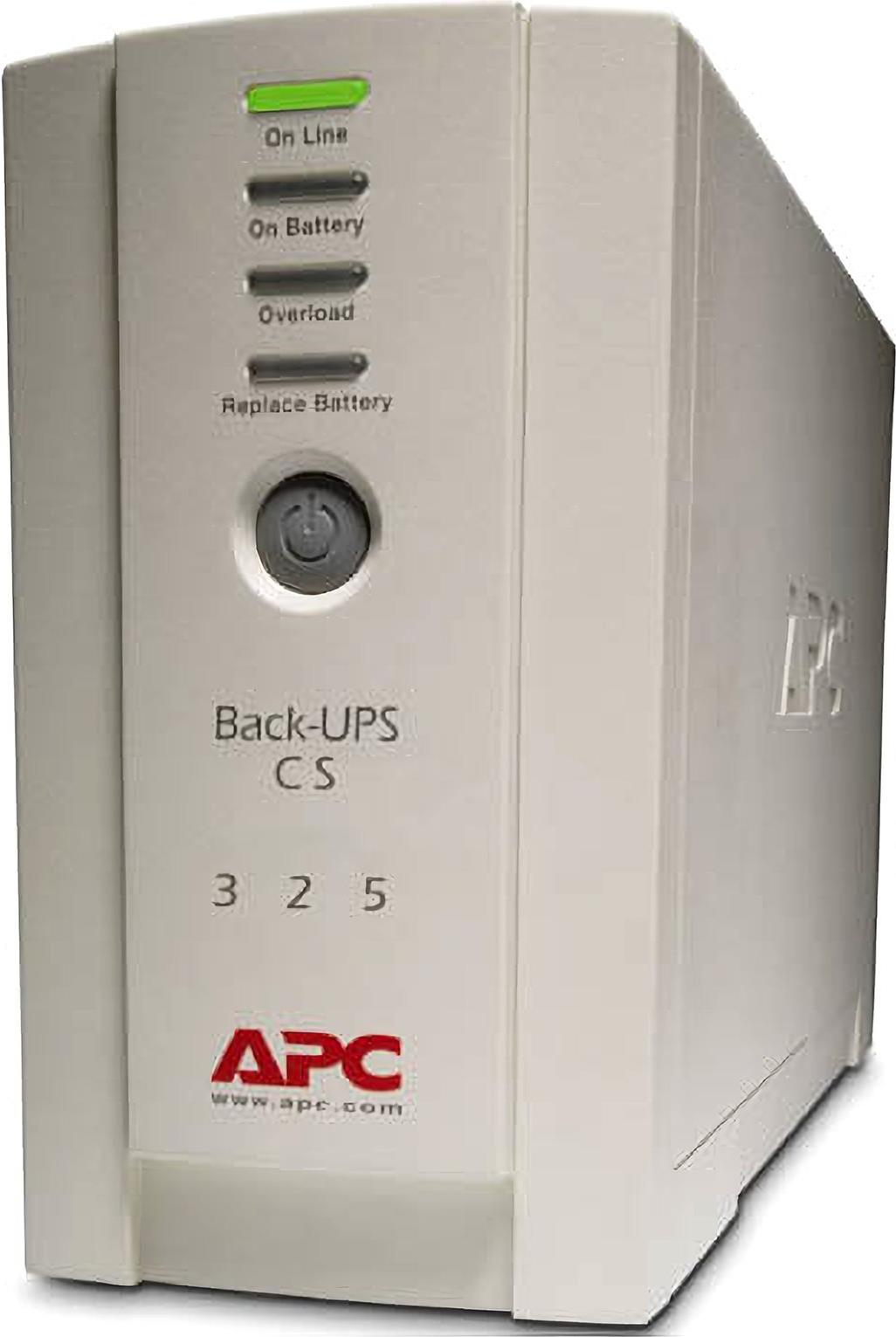 APC Back-UPS CS 325 350 VA 210 W Beige